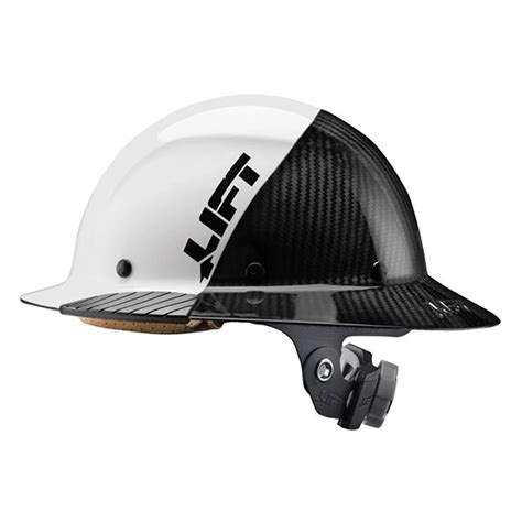Lift Safety Dax Fifty 50 Carbon Fiber Full Brim Hard Hat Barebones