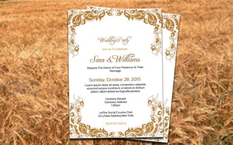 Tombstone Unveiling Invitation Cards Templates