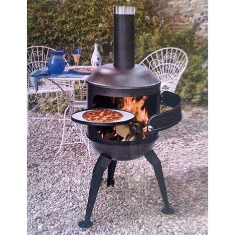 A chiminea is a freestanding fireplace that you load from the front, rather than from the top as you would a fire pit or bowl. we want this | Fire pit pizza, Fire pit bbq, Fire pit