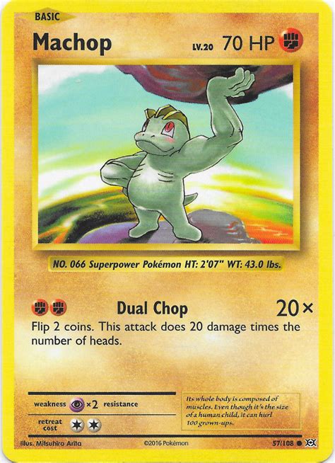 Maybe you would like to learn more about one of these? Machop (Evolutions 57) - Bulbapedia, the community-driven Pokémon encyclopedia