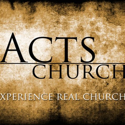 The Acts Church Youtube