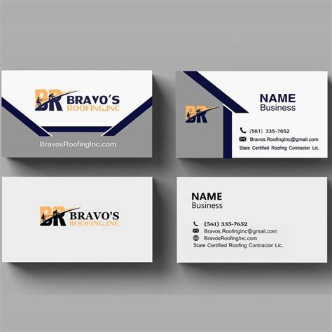 15% off with code zweddingplan. Professional Roofing Business Logo (Bravo's Roofing, Inc ...