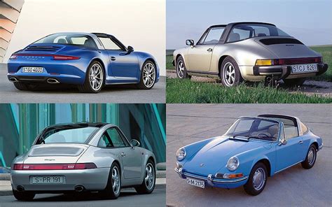 Porsche 911 Targa Through The Ages