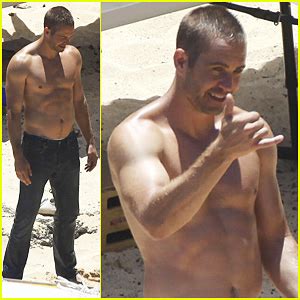 Paul Walker Shirtless Cool Water Cologne Photo Shoot Paul Walker