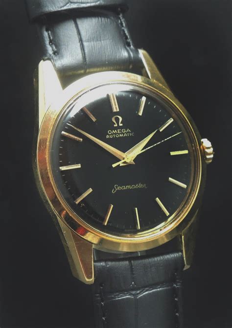 Perfect Omega Seamaster Automatic Automatik 18 Ct Solid Gold Vintage
