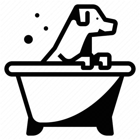 Bath Clean Dog Pet Wet Icon Download On Iconfinder