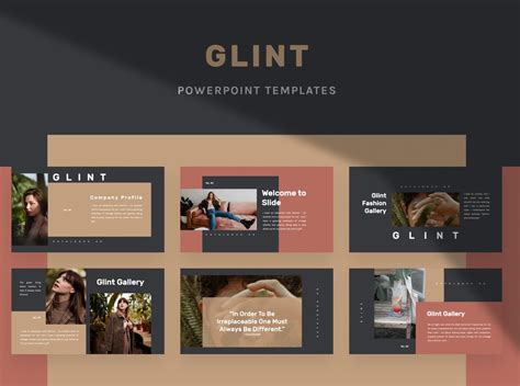 Glint Creative Powerpoint Template By Templates On Dribbble