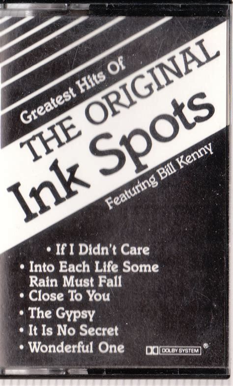 Greatest Hits Of The Original Ink Spots By The Ink Spots Featuring Bill