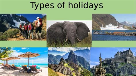 Types Of Holidays