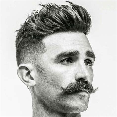14 Awesome Mens Hairstyles With Moustache