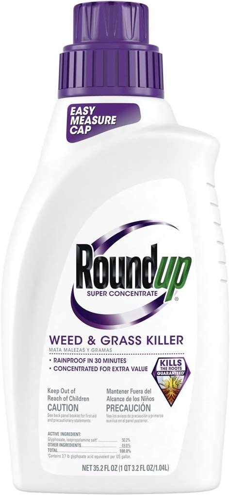 Amazon Com Roundup Super Concentrate Weed Grass Killer Includes Easy Measure Cap Oz