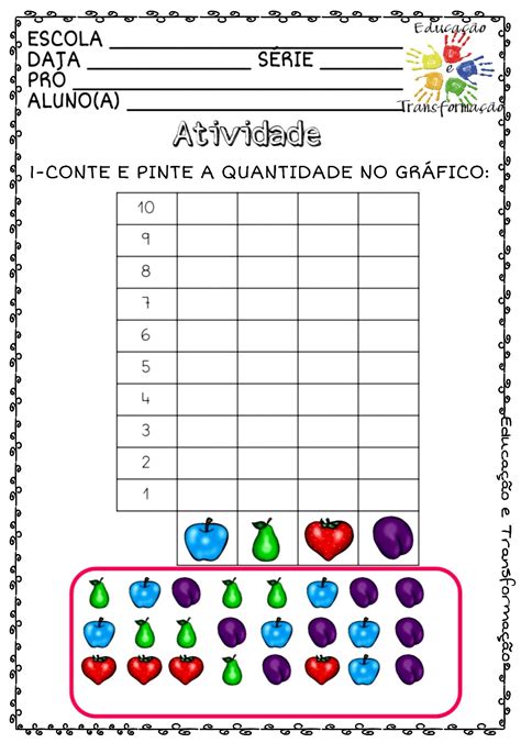 Atividades De Contagem Para Educação Infantil