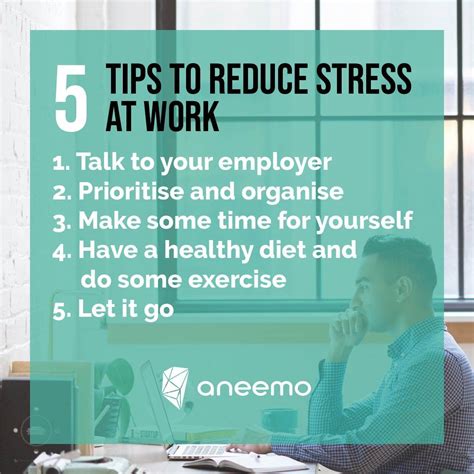 5 Tips To Reduce Stress At Work