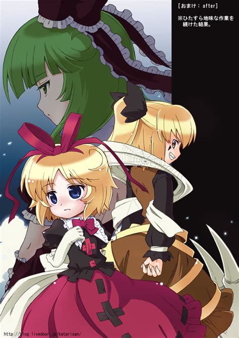 Kagiyama Hina Kurodani Yamame And Medicine Melancholy Touhou Drawn