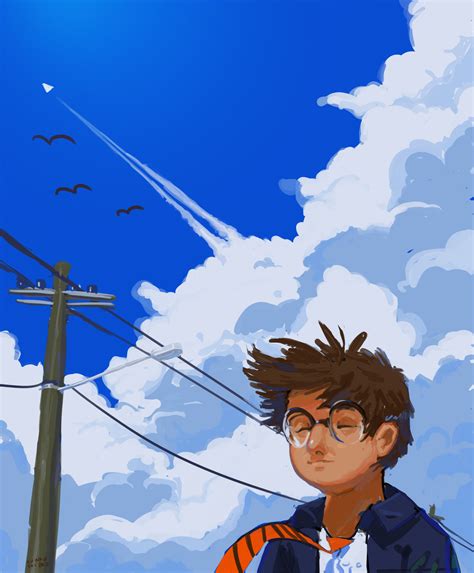 Blue Sky By Eunaoseibrother On Newgrounds