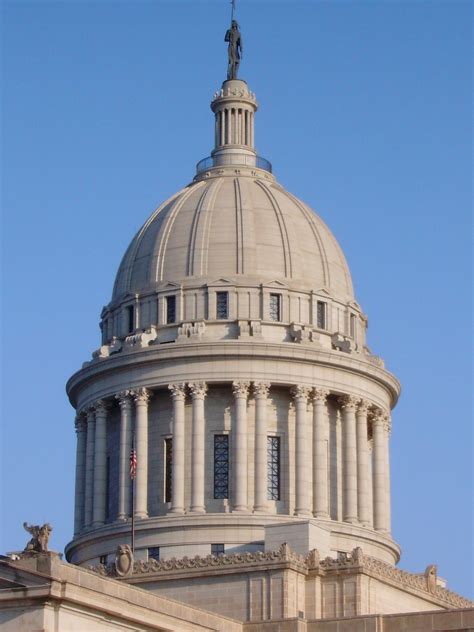 Oklahoma State Capitol Dome Oklahoma City Oklahoma Flickr