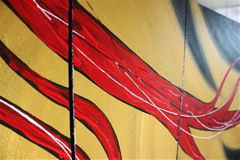 Gambar Abstrak Warna Merah