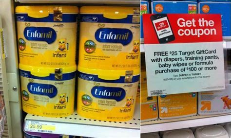 Members may get early access to sales or. New Enfamil Coupons + $25 Gift Card Deal at Target!