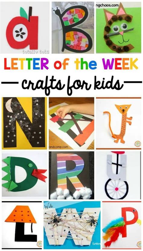 Letter Art Projects For Kids Letter A Crafts Preschool Crafts