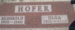 Maybe you would like to learn more about one of these? Reinhold Hofer (1908-1980) - Find A Grave Memorial