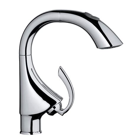 Grohe kitchen faucet reviews for 2020. Single-Handle Pull Down Kitchen Faucet Dual Spray 1.75 GPM