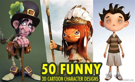 50 funny and beautiful 3d cartoon character designs for your inspiration webneel
