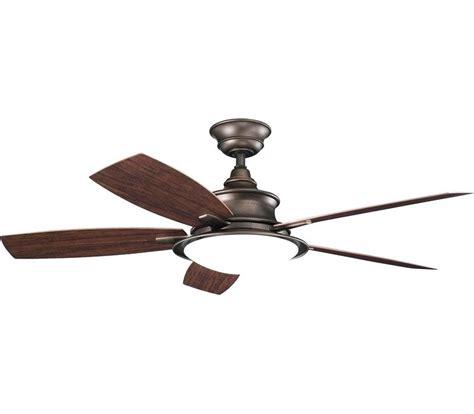 Featuring three plastic blades, this ceiling fan features an included light kit with a frosted white shade. The Best Wet Rated Outdoor Ceiling Fans With Light