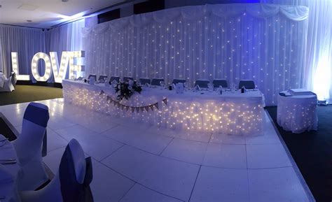 Wedding Backdrop Hire Starlight Events South Wales