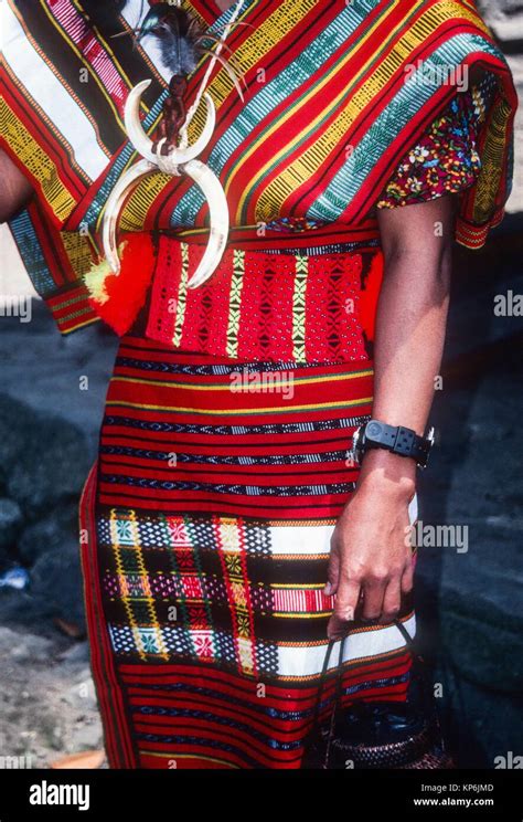 Traditional Dress Of An Ifugao Woman Banaue Rice Terraces Ifugao