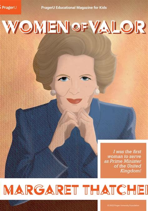 Margaret Thatcher Prageru
