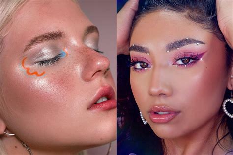 the best euphoria inspired makeup looks on instagram right now elle canada