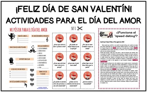 Laclasedeele Actividades Para El DÍa De San ValentÍn