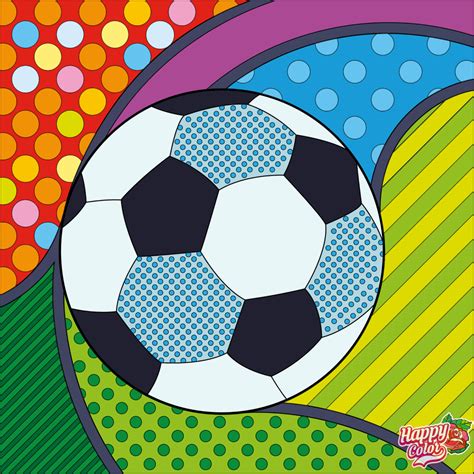 Artstation Pop Art Football Soccer Ball