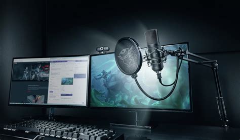 Microfono Profesional Trust Gxt 252 Emita Plus Para Gaming Y Streaming