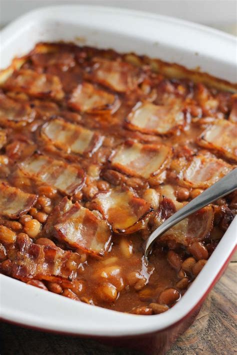 Backyard Barbecue Baked Beans With Bacon Baked In Az