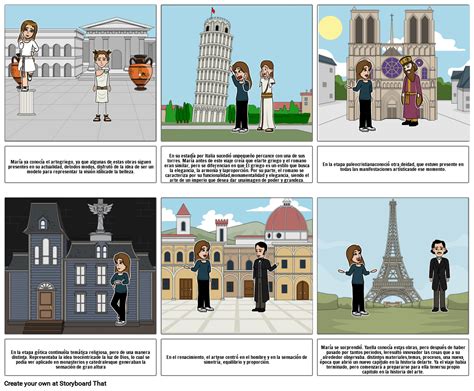 Historia Del Arte Storyboard By 687d5ac5