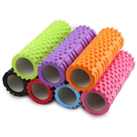 Yoga Column Deep Tissue Massager Roller Physical Therapy Massage Block Fitness Foam Roller