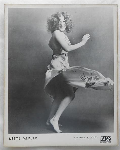 Fever all through the night. Photograph of Bette Midler - Atlantic Records | Bette ...