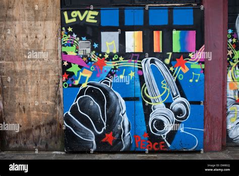 Music Note Graffiti Banque De Photographies Et Dimages à Haute