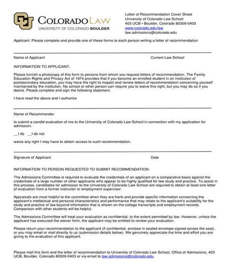 The applicant's cover letter and resume or cv. FREE 6+ Law School Recommendation Letters in PDF | MS Word