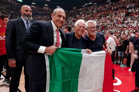 Olimpia Milano Parla Il Patron Giorgio Armani Orgoglioso Della Terza Stella