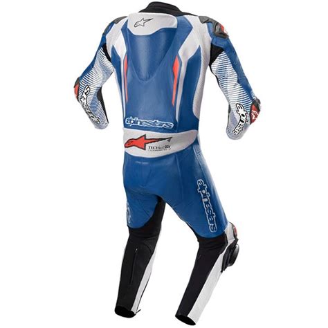 Alpinestars Racing Absolute 1 Piece Leather Suit Blue White Black