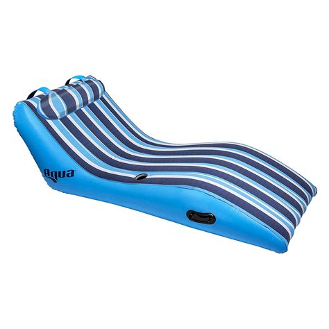 Aqua Leisure Ultra Cushioned Comfort Lounge Inflatable Pool Float With Pillow Walmart Canada