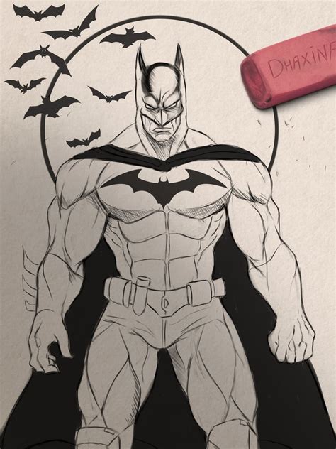 Batman Sketch Art