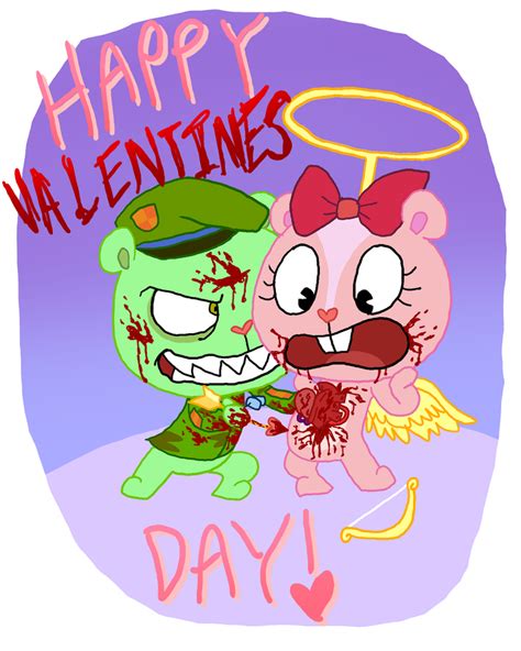 Happy Tree Friends Valentines Day By Artsygumi On Deviantart