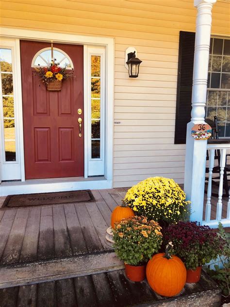 Check spelling or type a new query. #frontdoordecor #falldecor Benjamin Moore Barn Red | Front ...