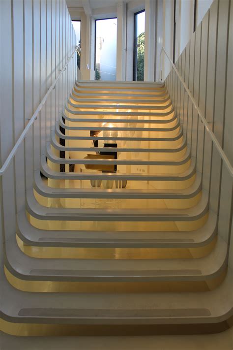 Modern Stairs The Interior Of Zaha Hadid Design Is Very Futuristic And