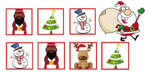 3 la búsqueda del tesoro. Juego 'memory' de Navidad para imprimir - Especial Navidad - Juegos y fiestas - Guia del Niño