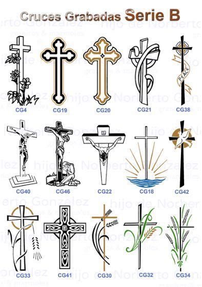Cruces Serie B2 Para Nichos Cruces Cristianas Tatuajes Pequeños De