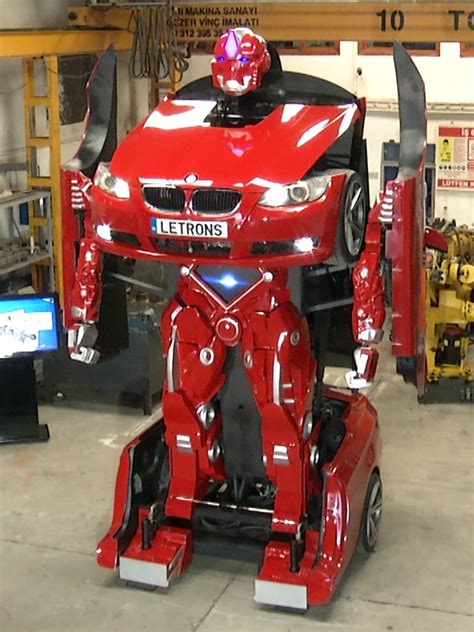 Transformer Robot From A Real Car Bmw Earth Chronicles News